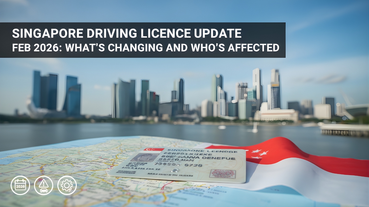 Singapore Driving Licence Update Feb 2026: What’s Changing and Who’s Affected